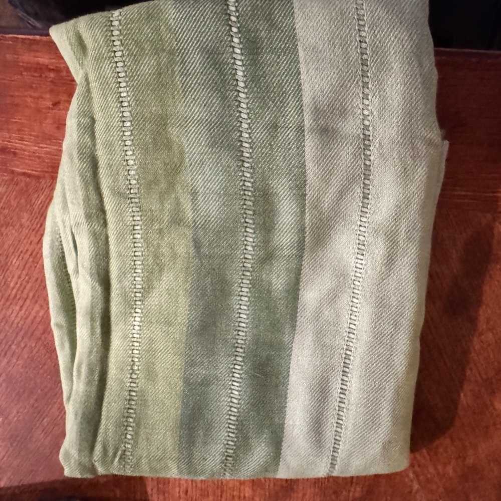 Anne Klein Sage Green Throw